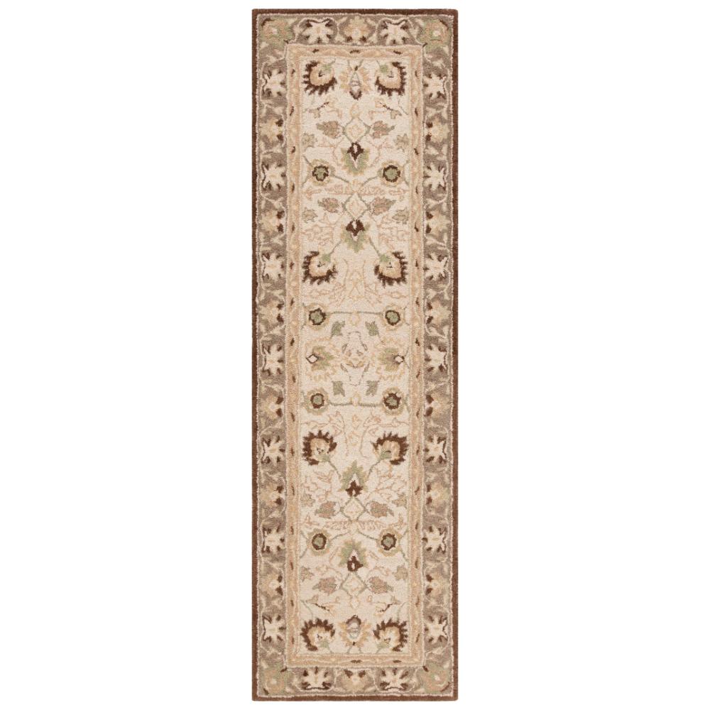 Safavieh AN512D-212 Anatolia Area Rug in Ivory / Brown