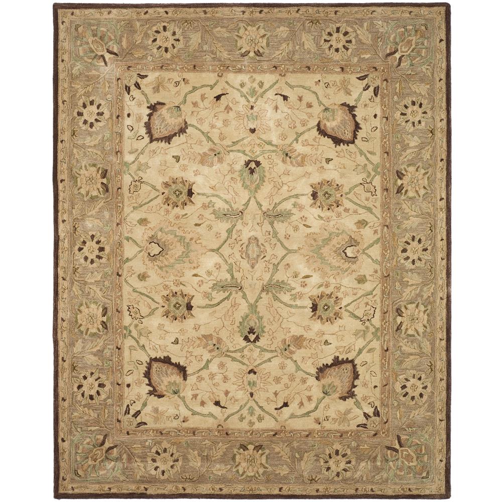 Safavieh AN512D-6 Anatolia Area Rug in Ivory / Brown