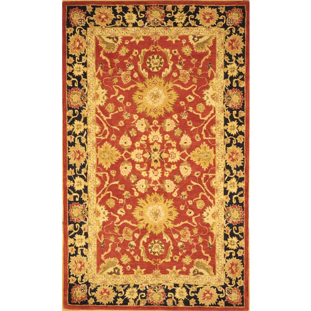 Safavieh AN517A-6 Anatolia Area Rug in RED / NAVY