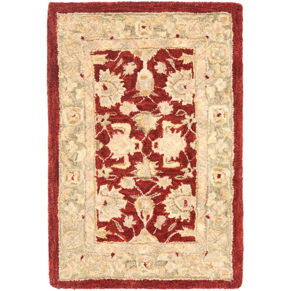 Safavieh AN522D-8SQ Anatolia Area Rug in RED / MOSS