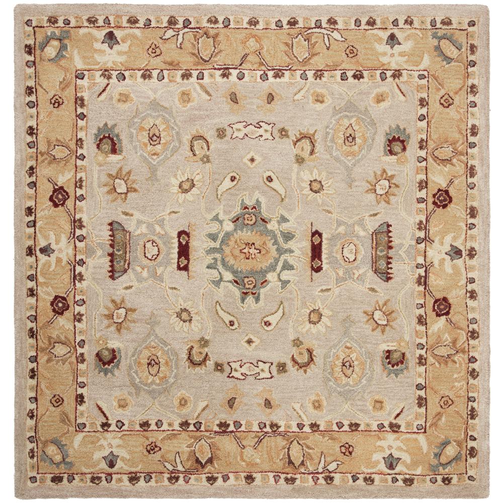 Safavieh AN543C-8SQ Anatolia Area Rug in IVORY / GOLD