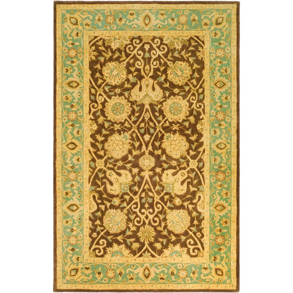 Safavieh AT21G-6 Antiquities Area Rug in BROWN / GREEN