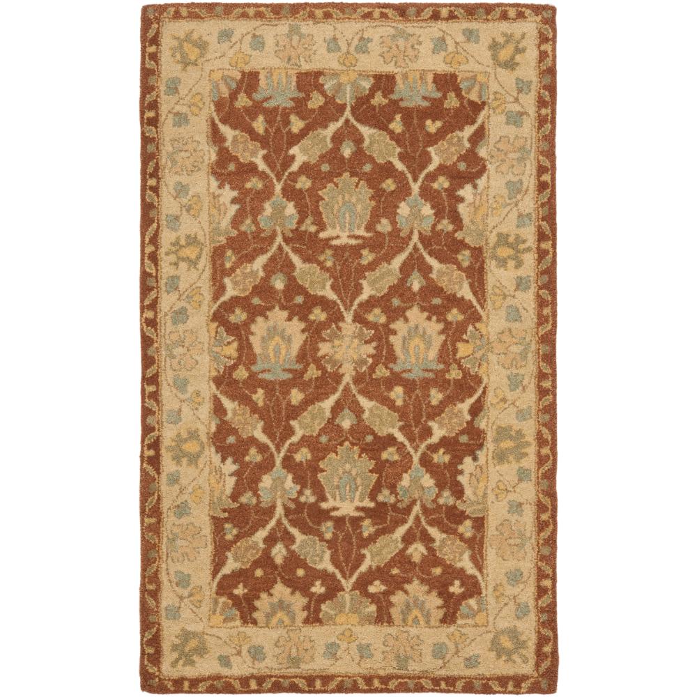 Safavieh AT315A Antiquity Area Rug in Brown / Taupe