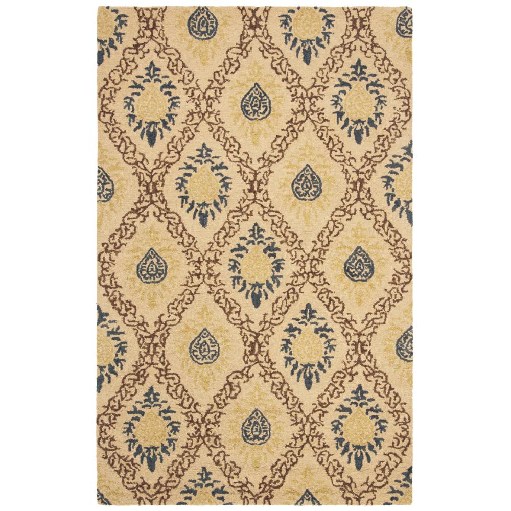 Safavieh AT460A-5 Antiquities Area Rug in LIGHT GOLD / MULTI