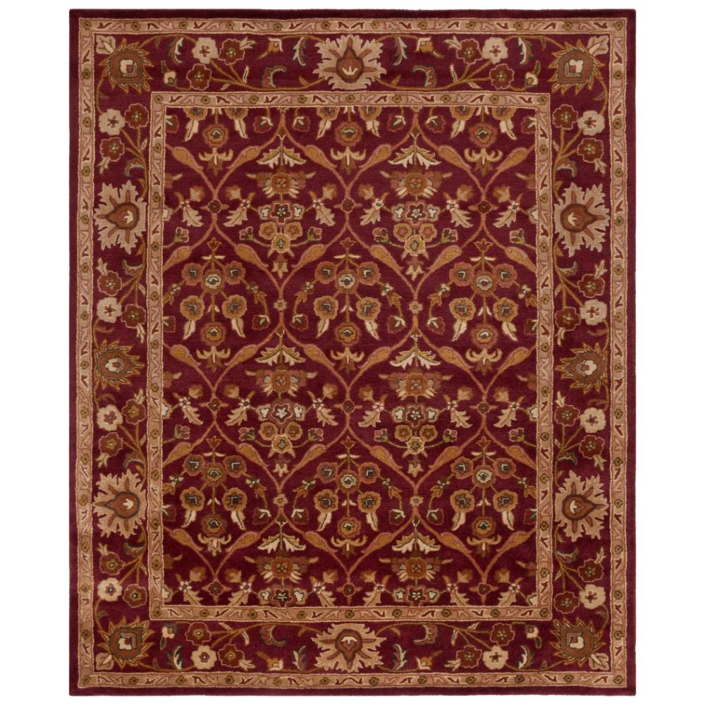 Safavieh AT51A-9 Antiquities Area Rug in WINE / GOLD