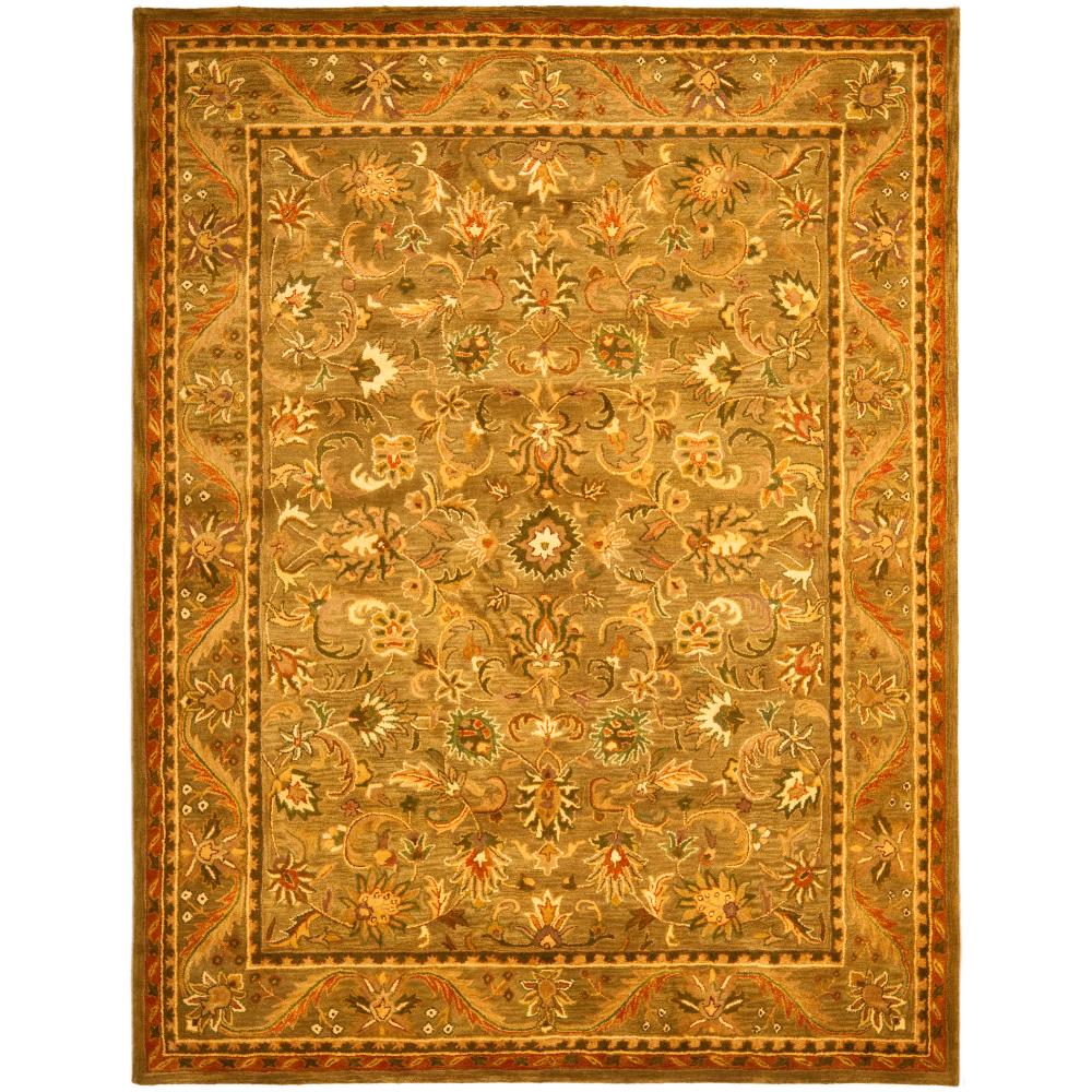 Safavieh AT52A-8 Antiquities Area Rug in SAGE / GOLD