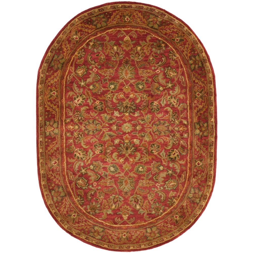 Safavieh AT52E-8OV Antiquities Area Rug in RED / RED