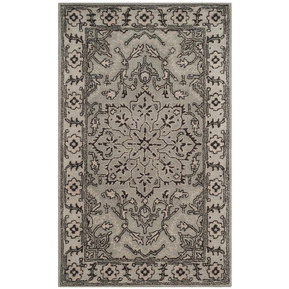 Safavieh AT58A Antiquity Area Rug in Grey / Beige