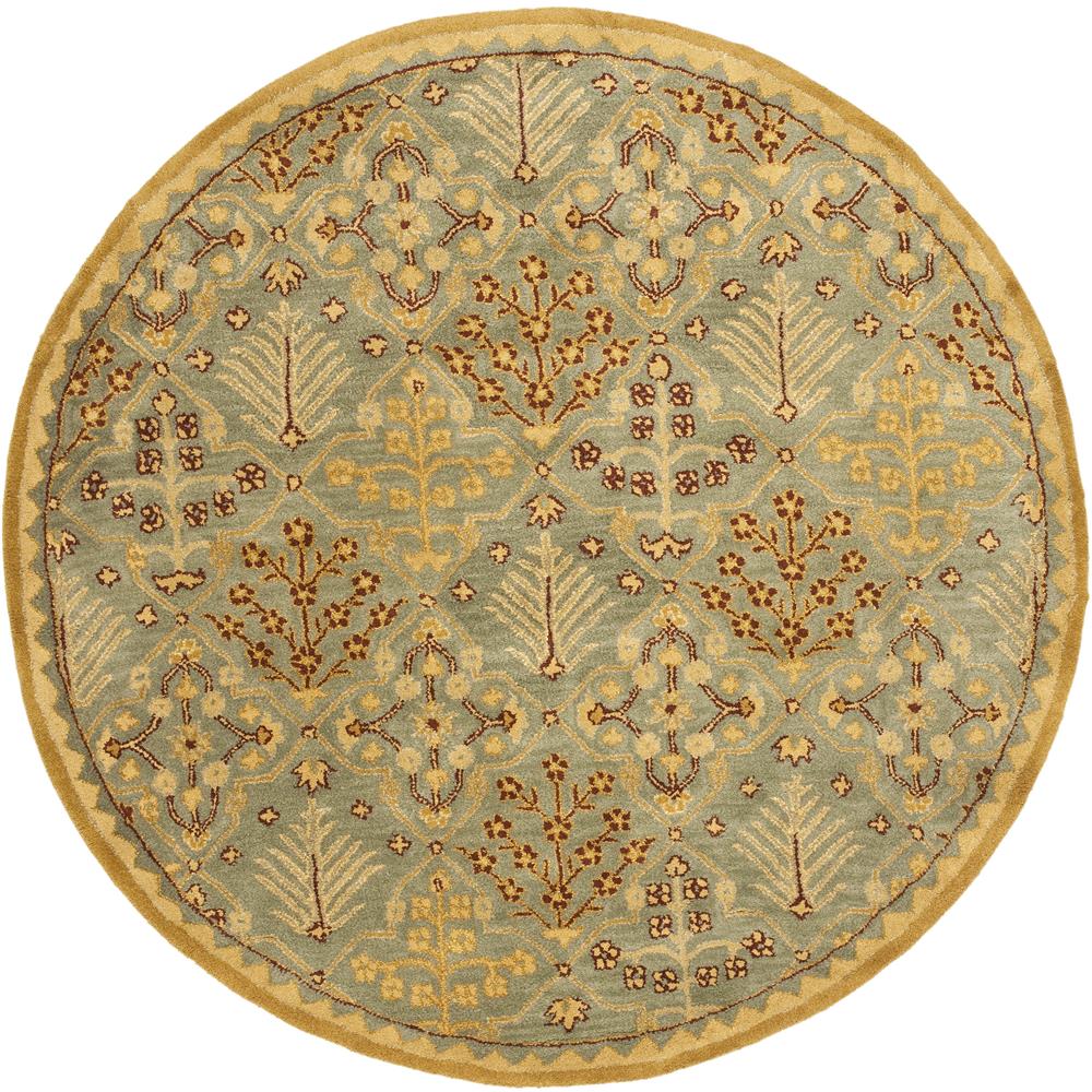 Safavieh AT613A-4R Antiquities Area Rug in LIGHT BLUE / GOLD
