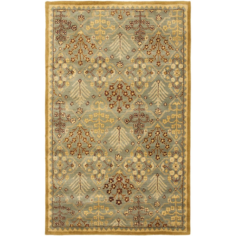 Safavieh AT613A-220 Antiquities Area Rug in LIGHT BLUE / GOLD