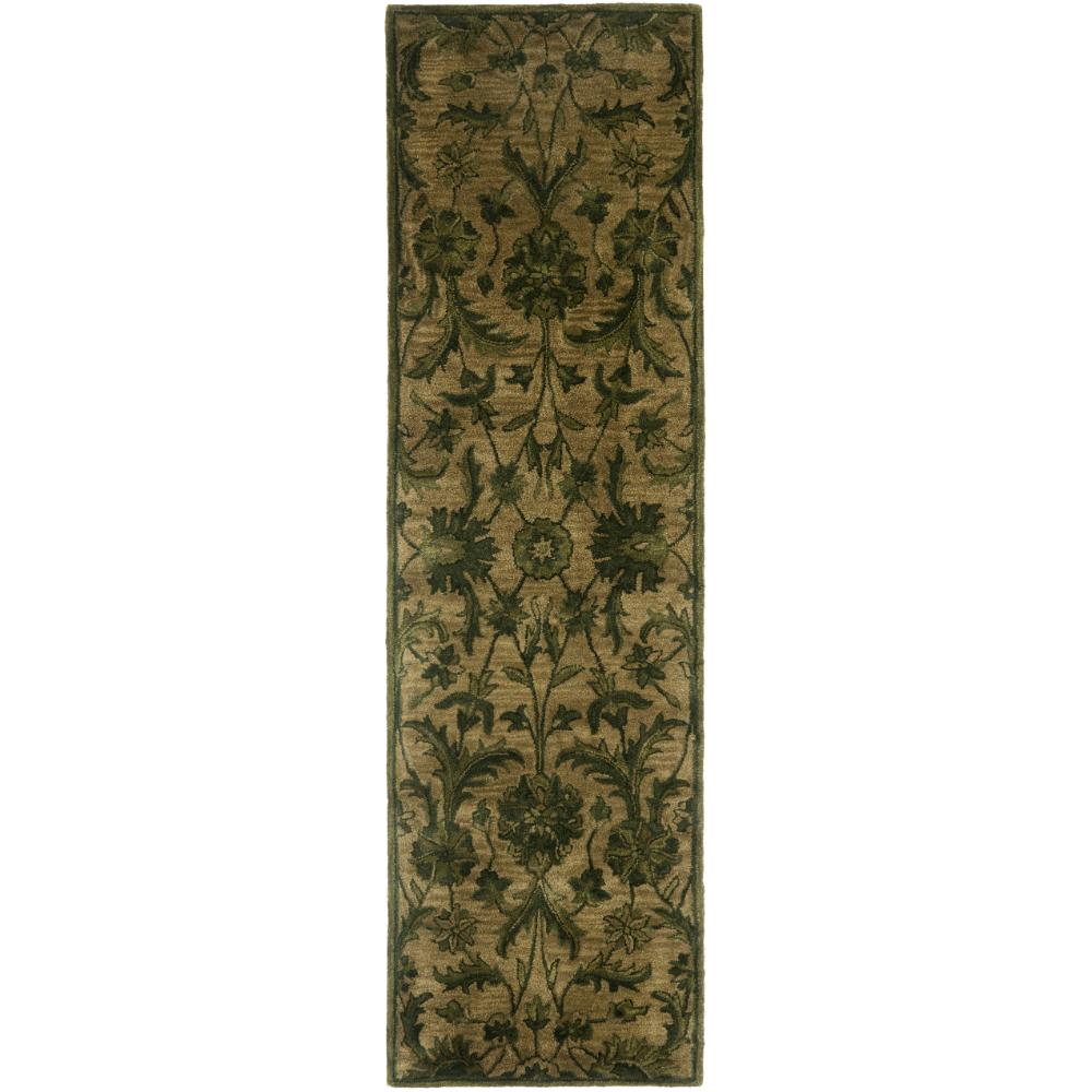 Safavieh AT824A-28 Antiquity Area Rug in Olive / Green