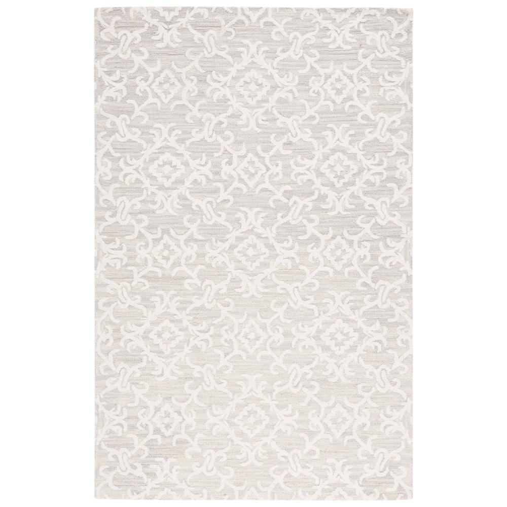 Safavieh BLM104A Blossom Area Rug in Grey / Ivory