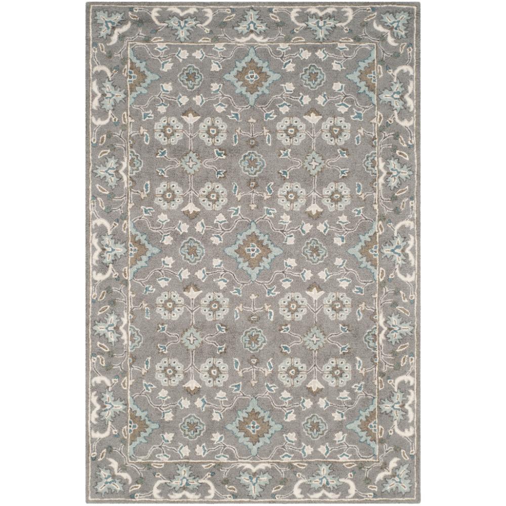 Safavieh BLM218A-4 Blossom Hand Tufted Indoor Rug in Grey