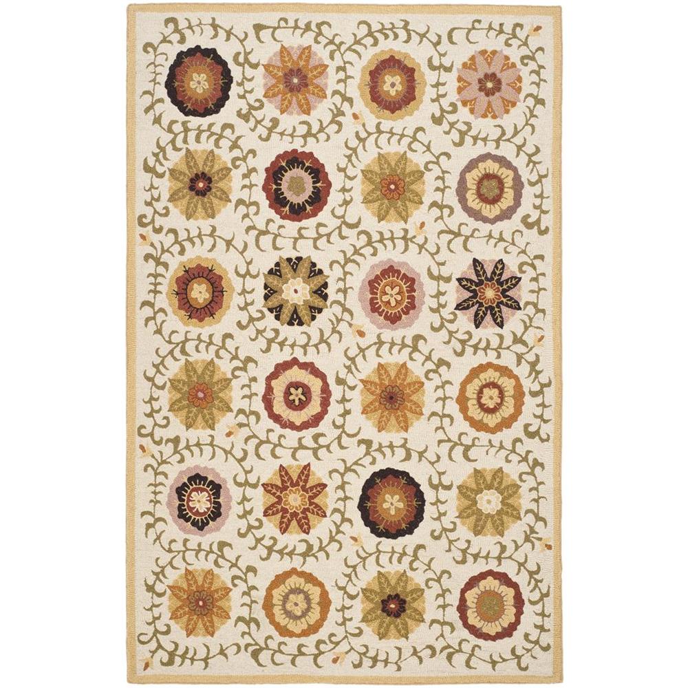Safavieh BLM951A-6R Blossom Area Rug in IVORY / MULTI