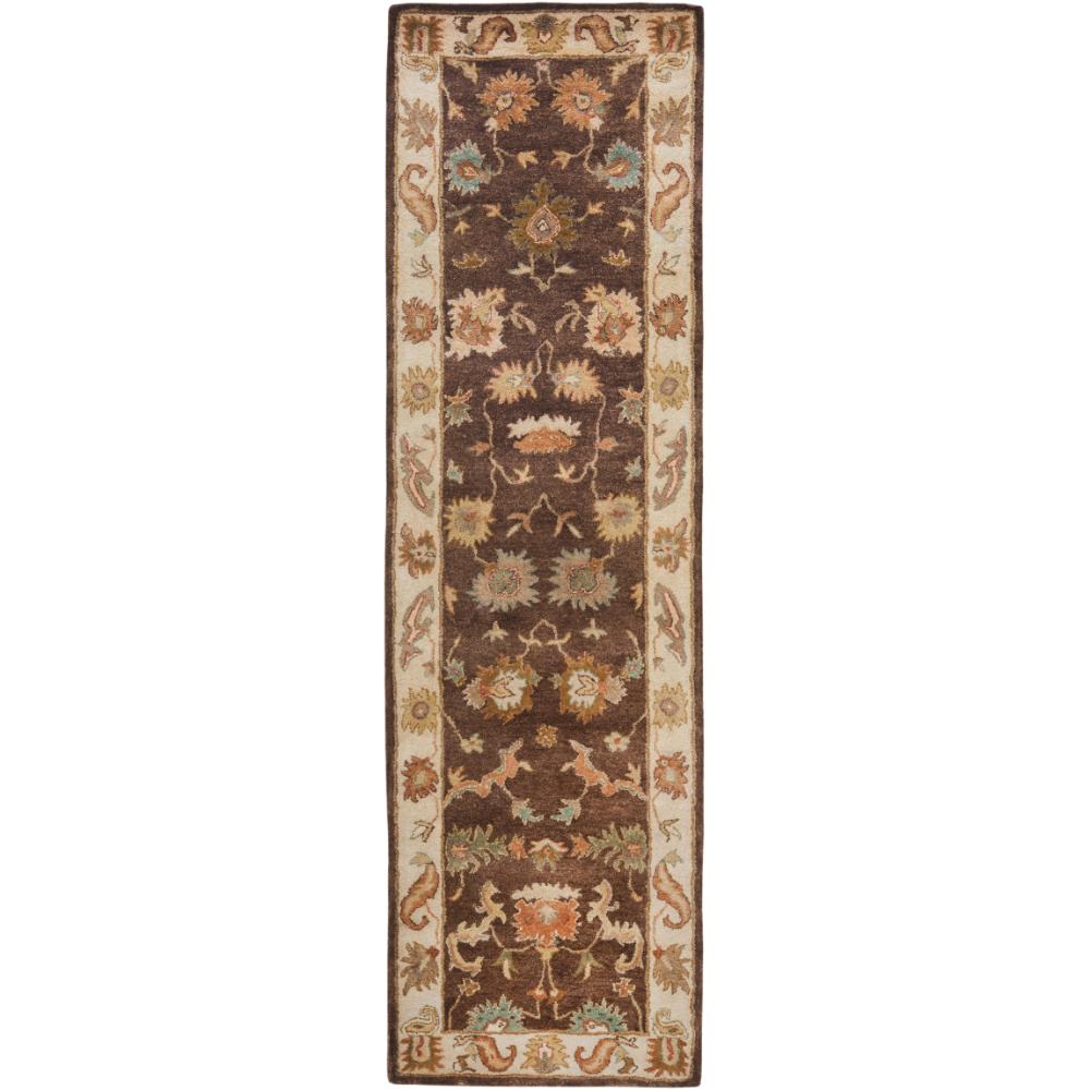 Safavieh BRG136B-210  Bergama 2 1/2 X 10 Ft Hand Tufted / Knotted Area Rug