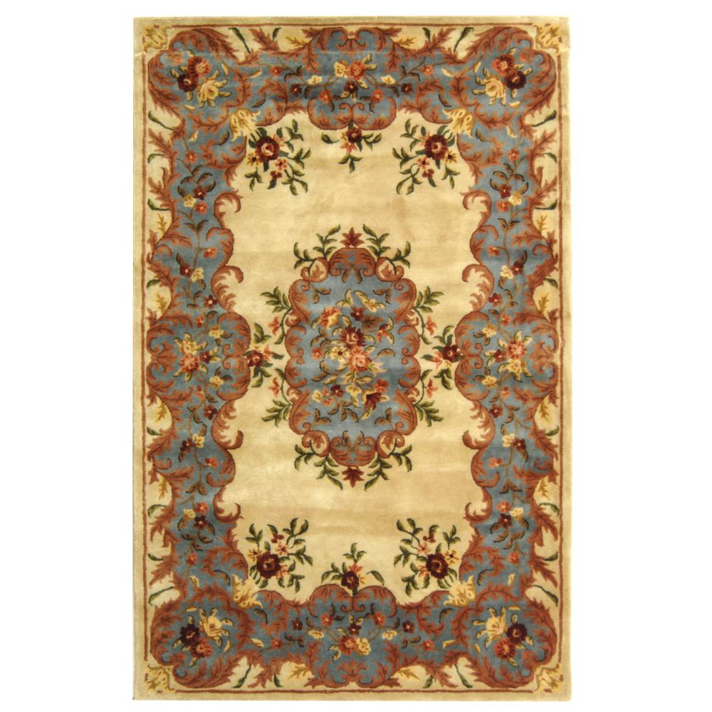 Safavieh BRG166A-5  Bergama 5 X 8 Ft Hand Tufted / Knotted Area Rug