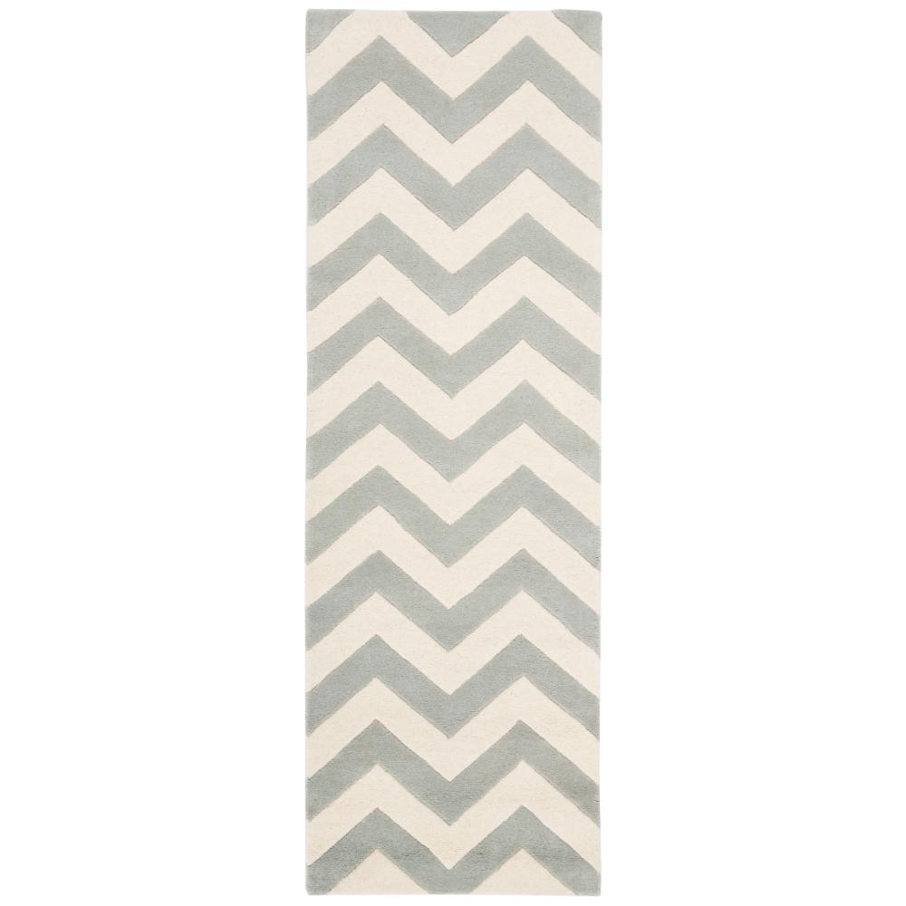 Safavieh CHT715E-27 Chatham Area Rug in Grey / Ivory