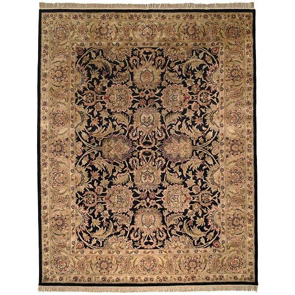 Safavieh CL252A-9 Classic Area Rug in BLACK / GOLD