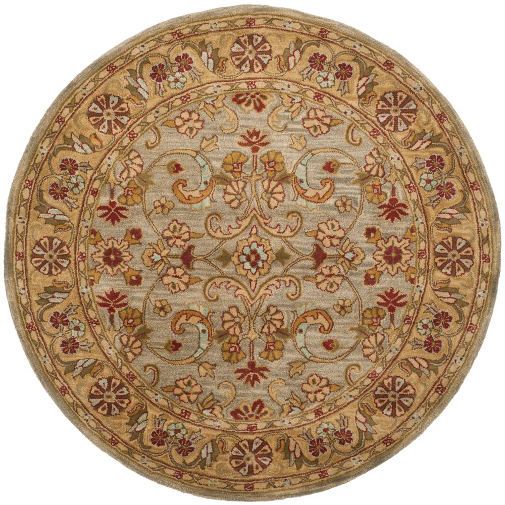 Safavieh CL324A-8R Classic Area Rug in LIGHT GREEN / GOLD