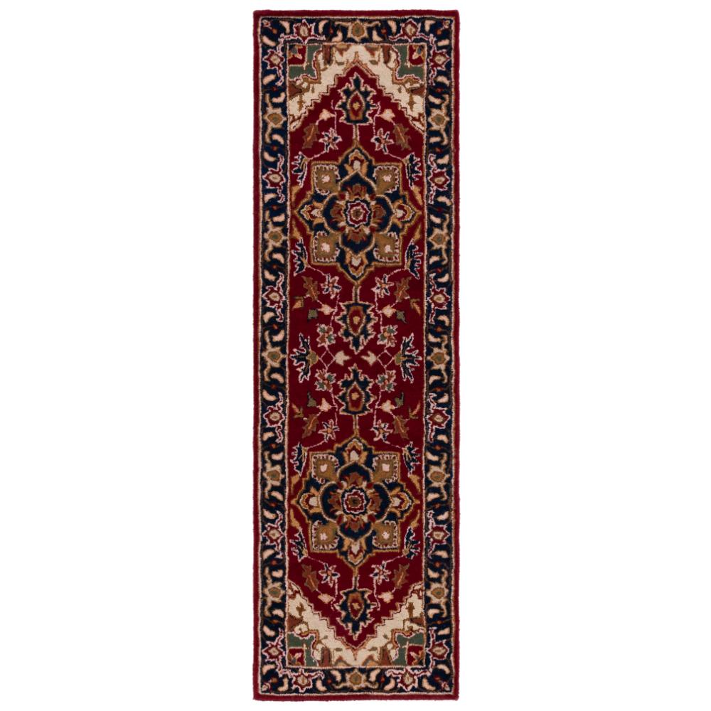 Safavieh CL763B-28 Classic Area Rug in RED / NAVY