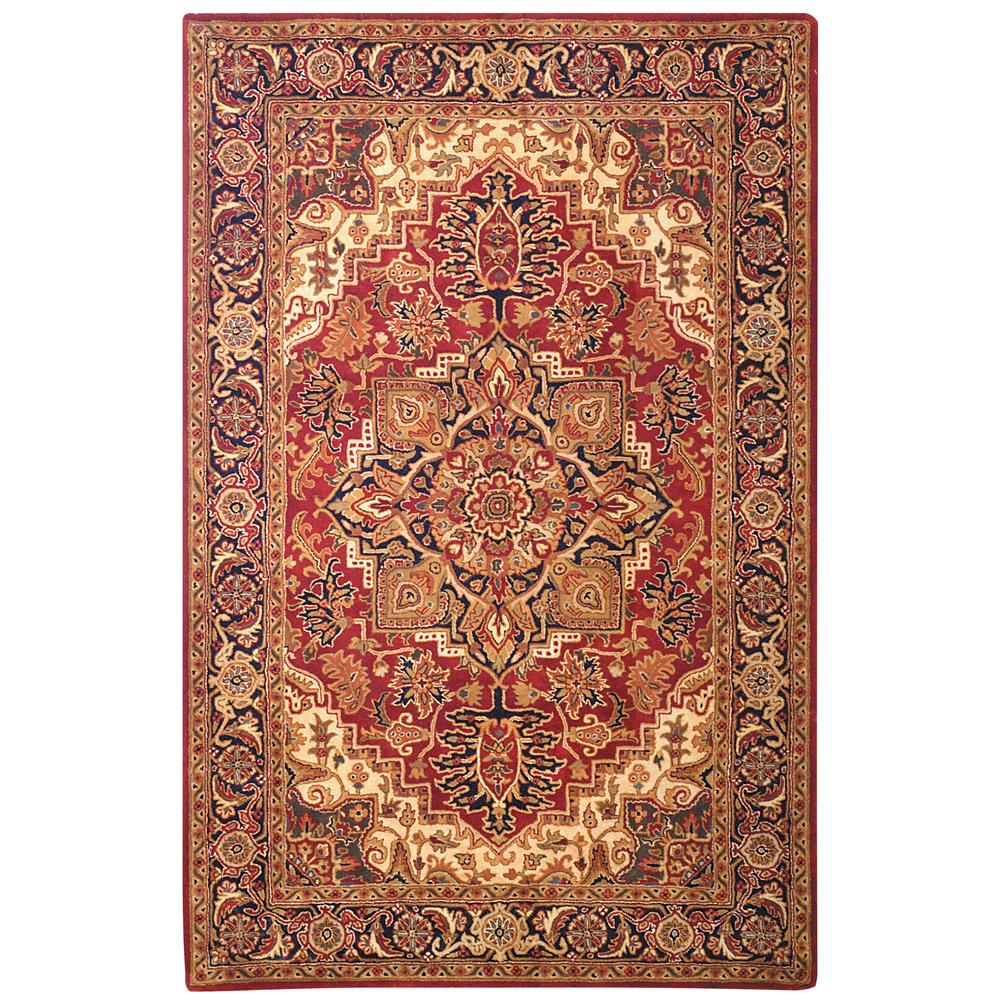 Safavieh CL763B-8 Classic Area Rug in RED / NAVY