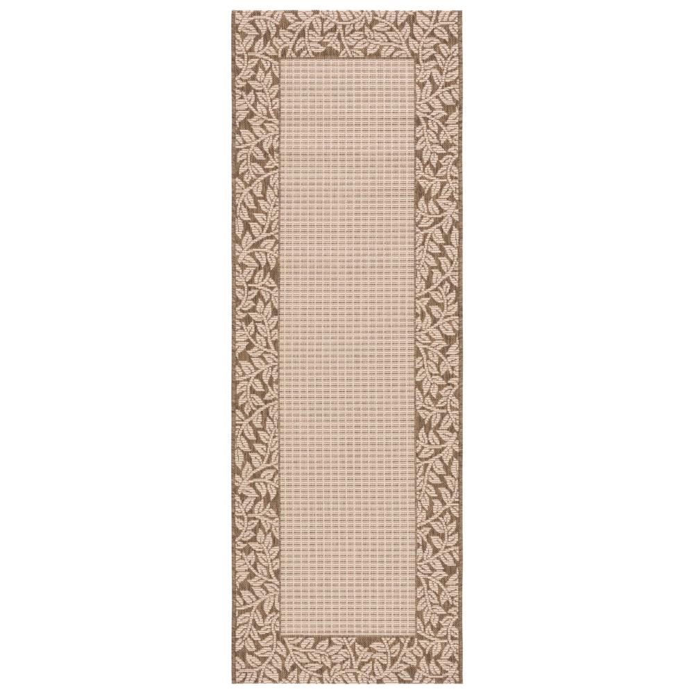 Safavieh CY0727-3001-27 Courtyard Area Rug in NATURAL / BROWN