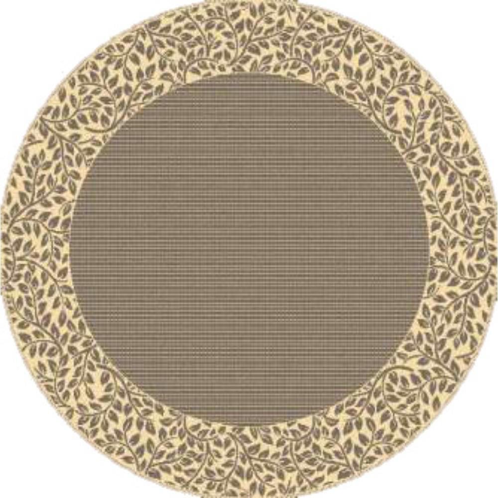 Safavieh CY0727-3009-5R Courtyard Area Rug in BROWN / NATURAL