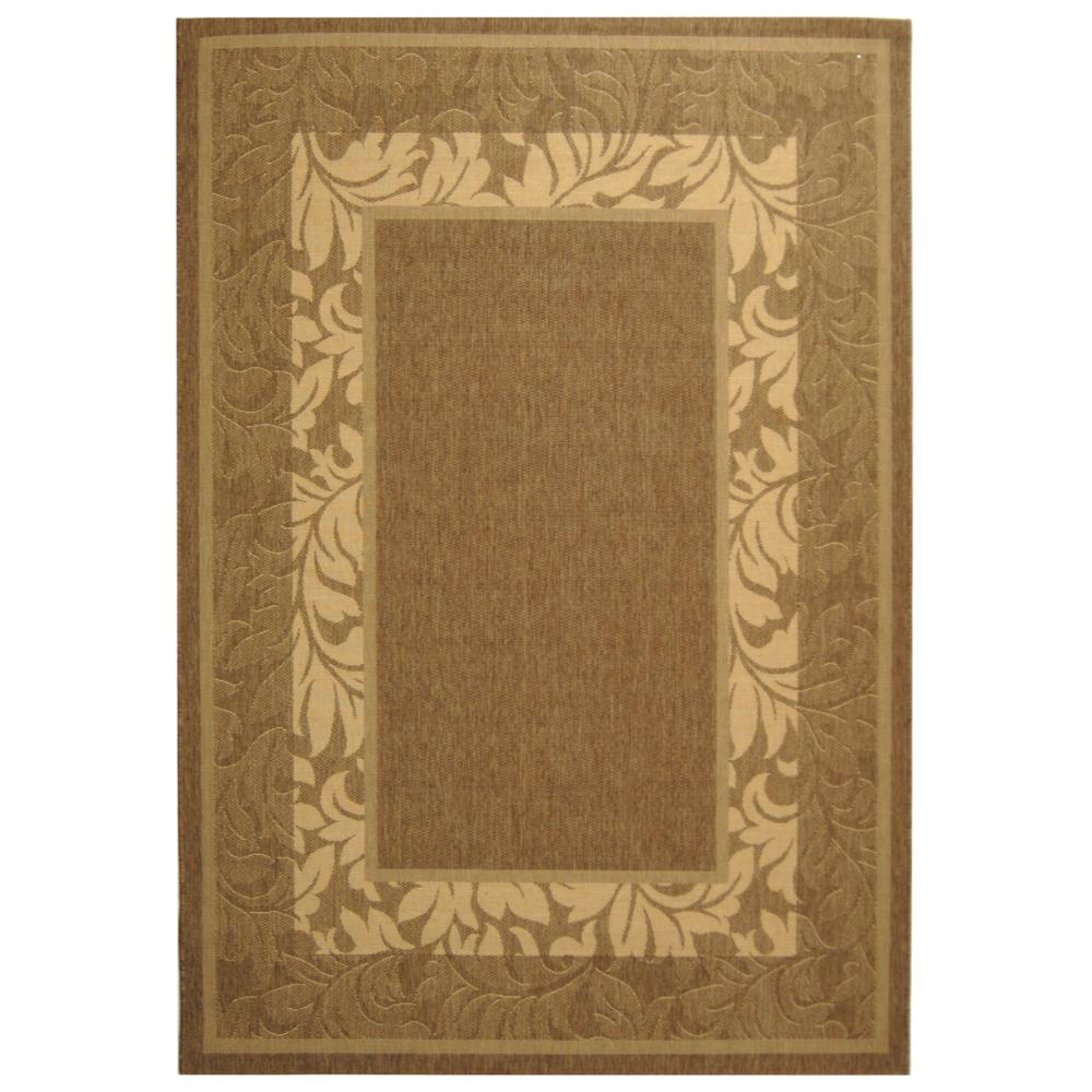 Safavieh CY1704-3009-4 Courtyard Area Rug in BROWN / NATURAL