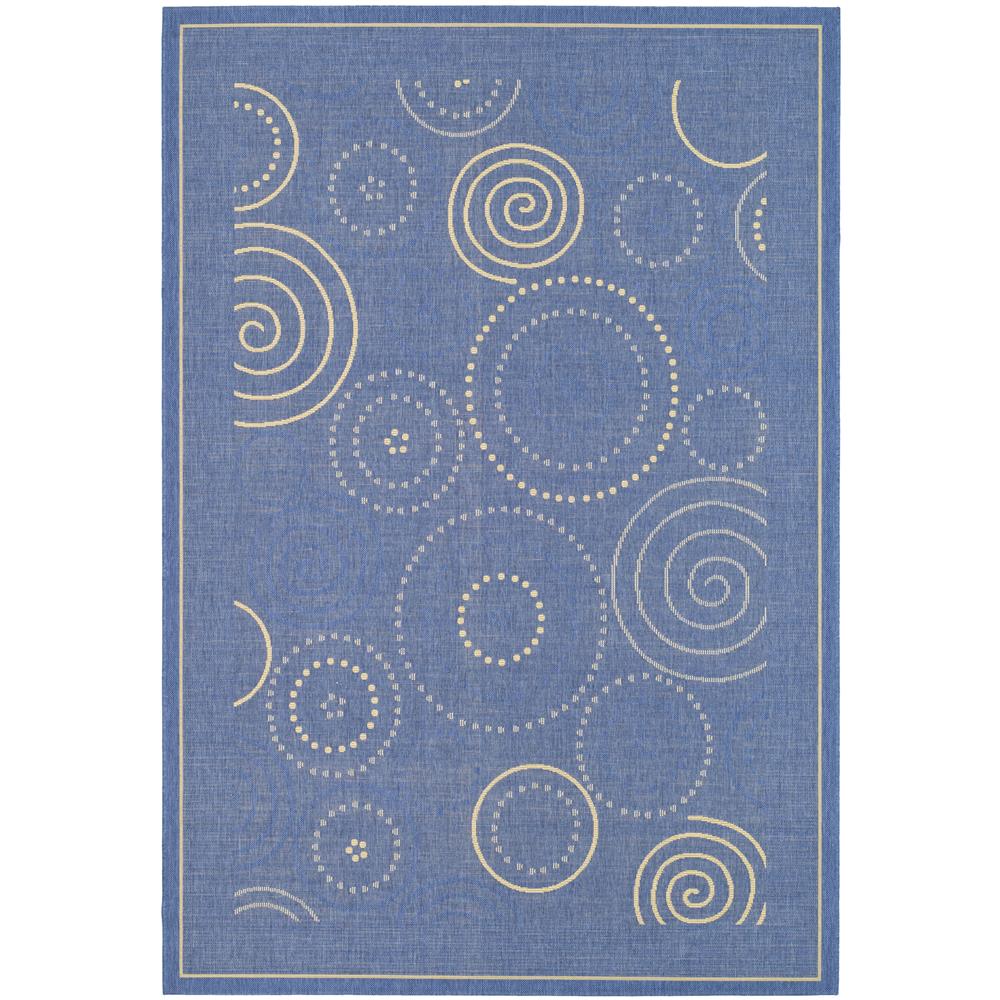 Safavieh CY1906-3103-8 Courtyard Area Rug in BLUE / NATURAL