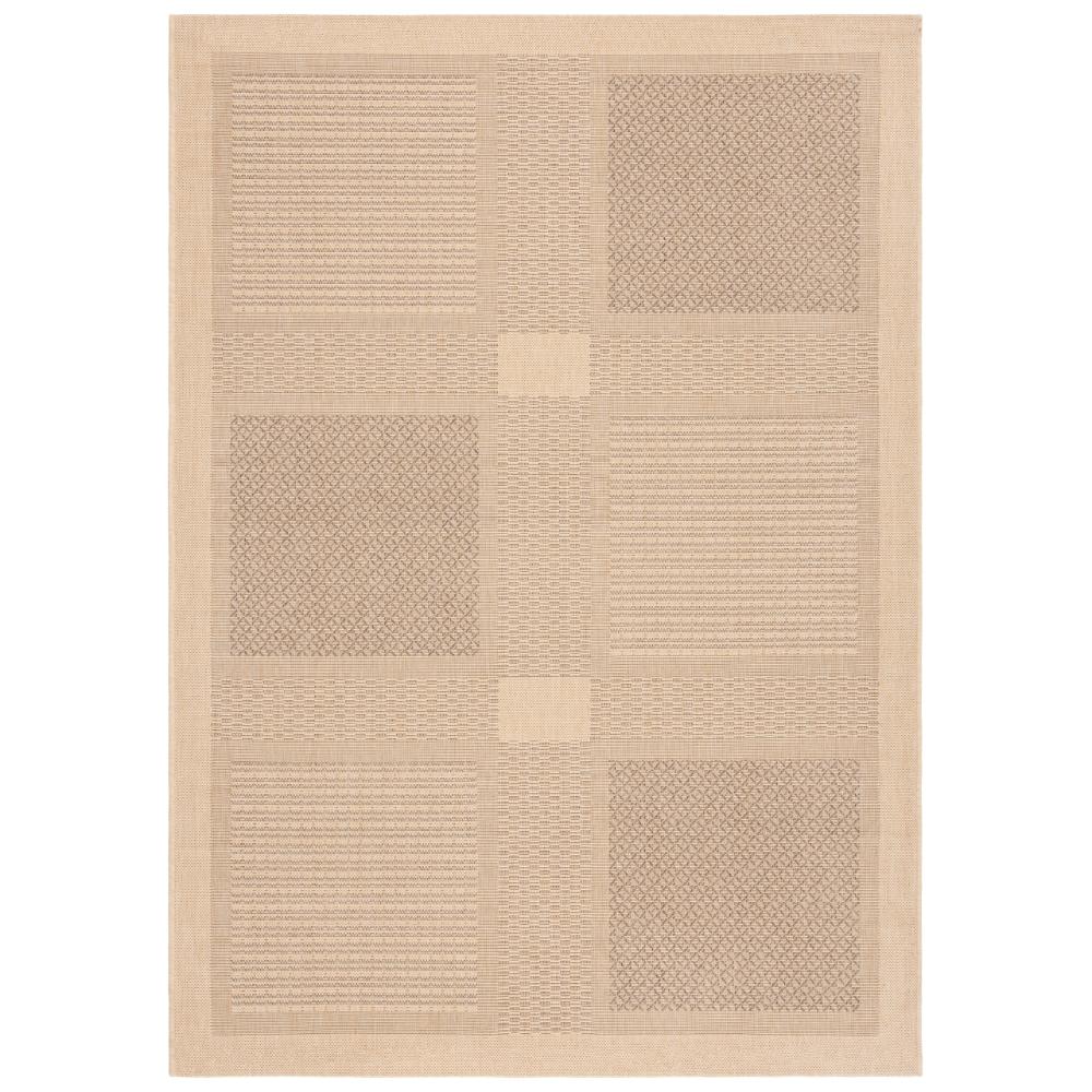 Safavieh CY1928-3001-4 Courtyard Area Rug in NATURAL / BROWN