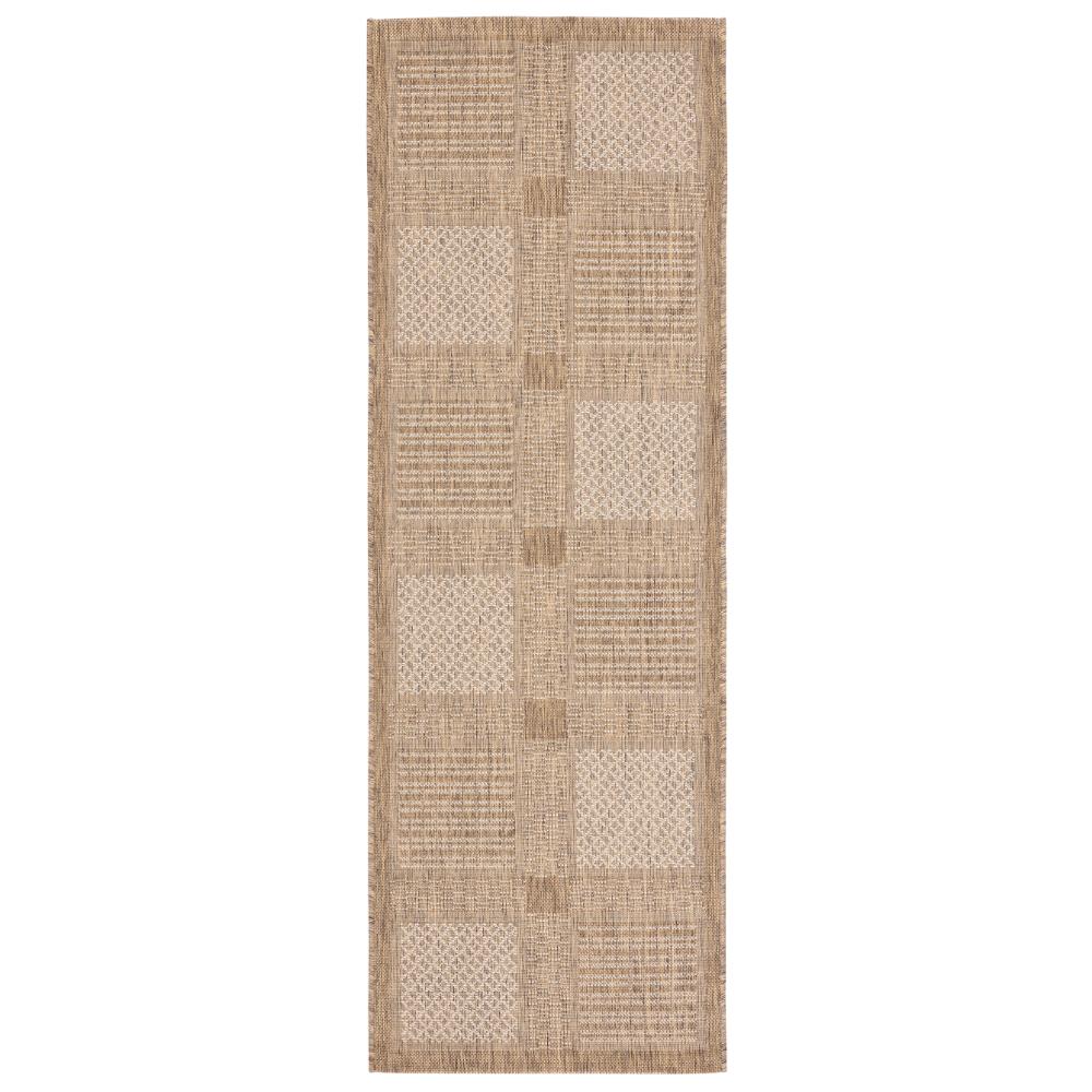 Safavieh CY1928-3009-27 Courtyard Area Rug in BROWN / NATURAL