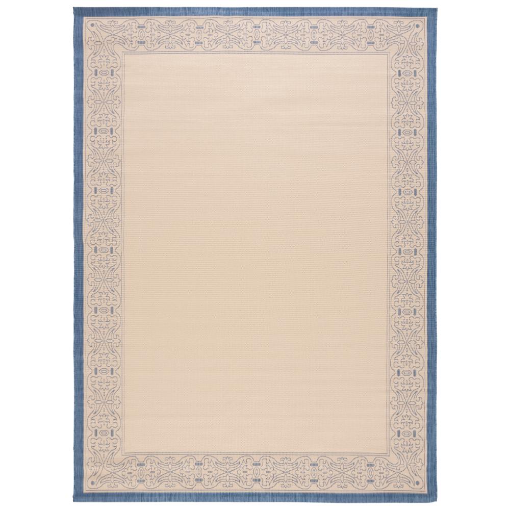 Safavieh CY2099-3101-9 Courtyard Area Rug in NATURAL / BLUE