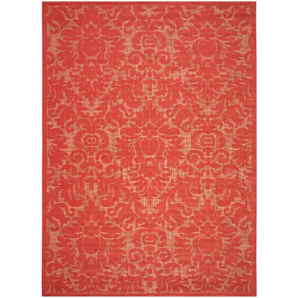 Safavieh CY2714-3777-8 Courtyard Area Rug in RED / RED