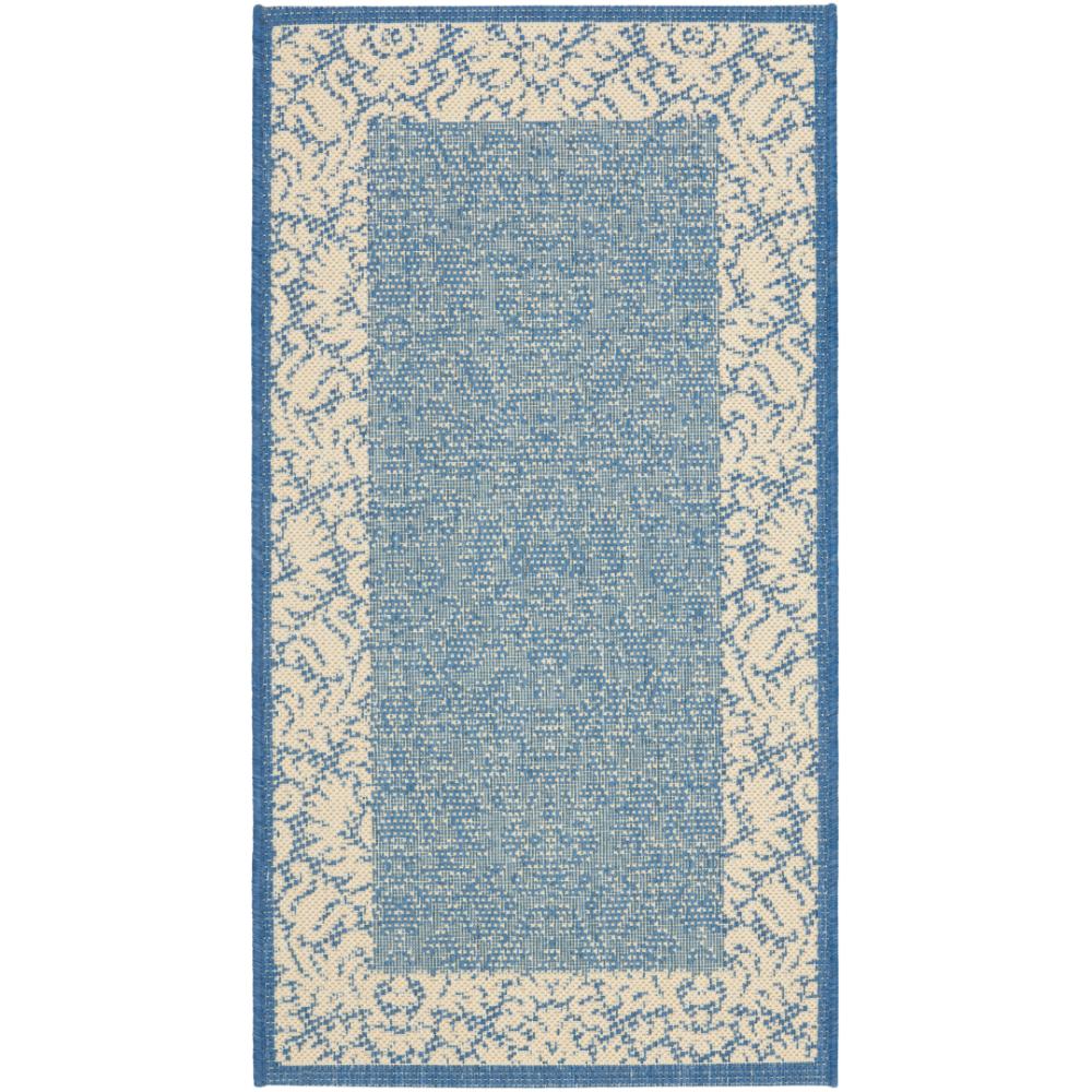 Safavieh CY2727-3103-2 Courtyard Area Rug in BLUE / NATURAL