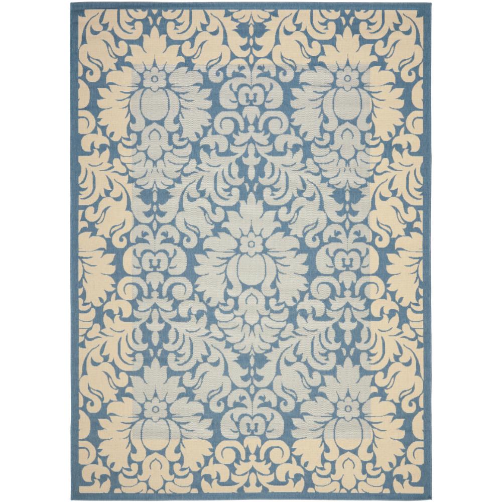 Safavieh CY2727-3103-9 Courtyard Area Rug in BLUE / NATURAL