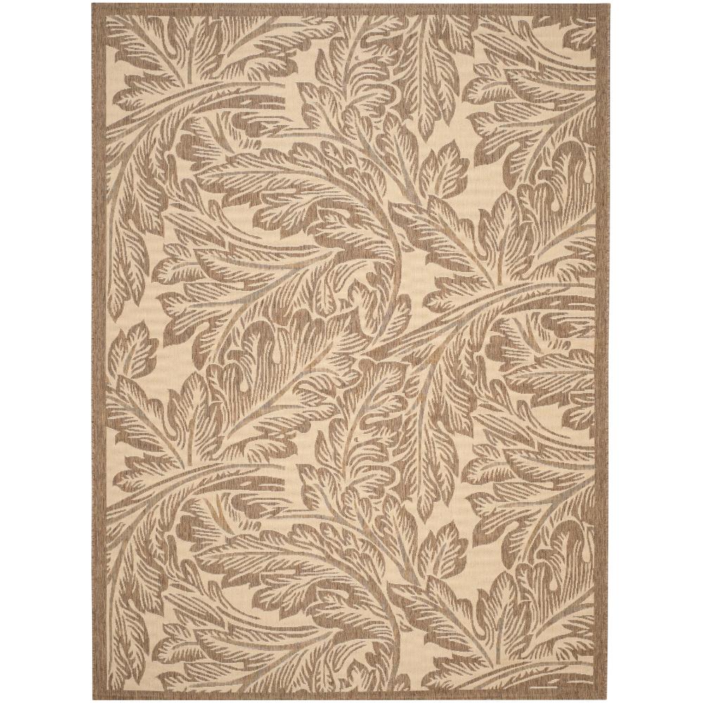 Safavieh CY2996-3001-8 Courtyard Area Rug in NATURAL / BROWN