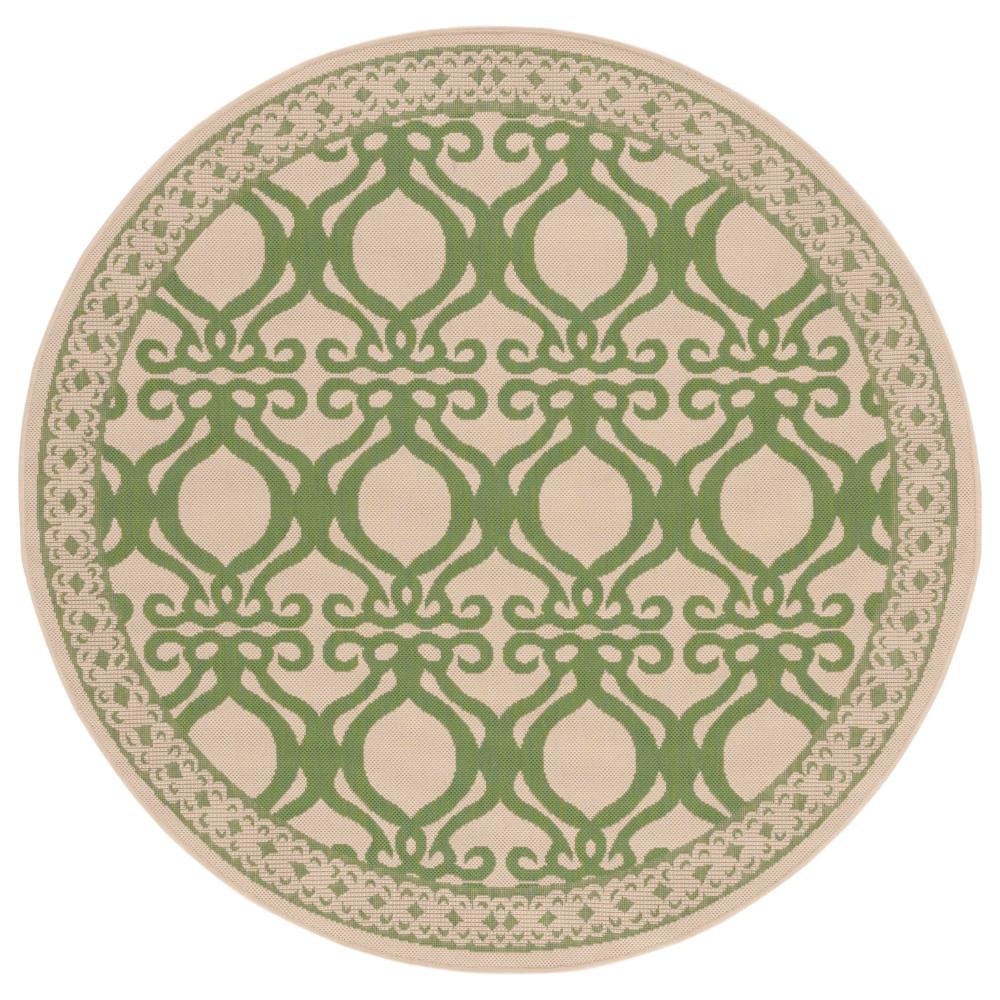 Safavieh CY3040-1E01-5R Courtyard Area Rug in NATURAL / OLIVE