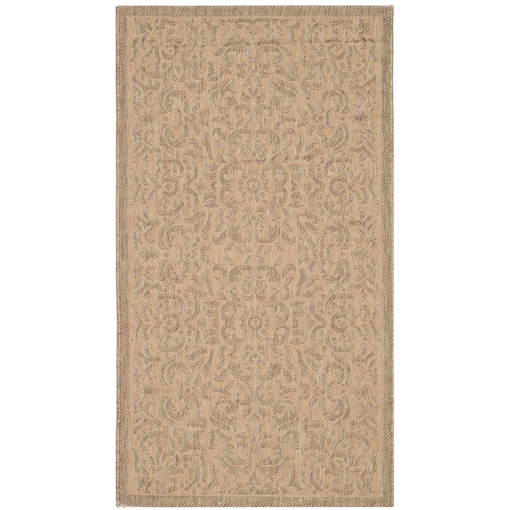 Safavieh CY6634-39-4 Courtyard Area Rug in NATURAL / GOLD