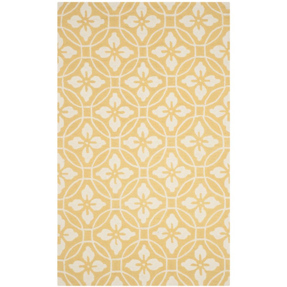 Safavieh FRS236D-5 FOUR SEASONS Indoor/Outdoor in GOLD / IVORY