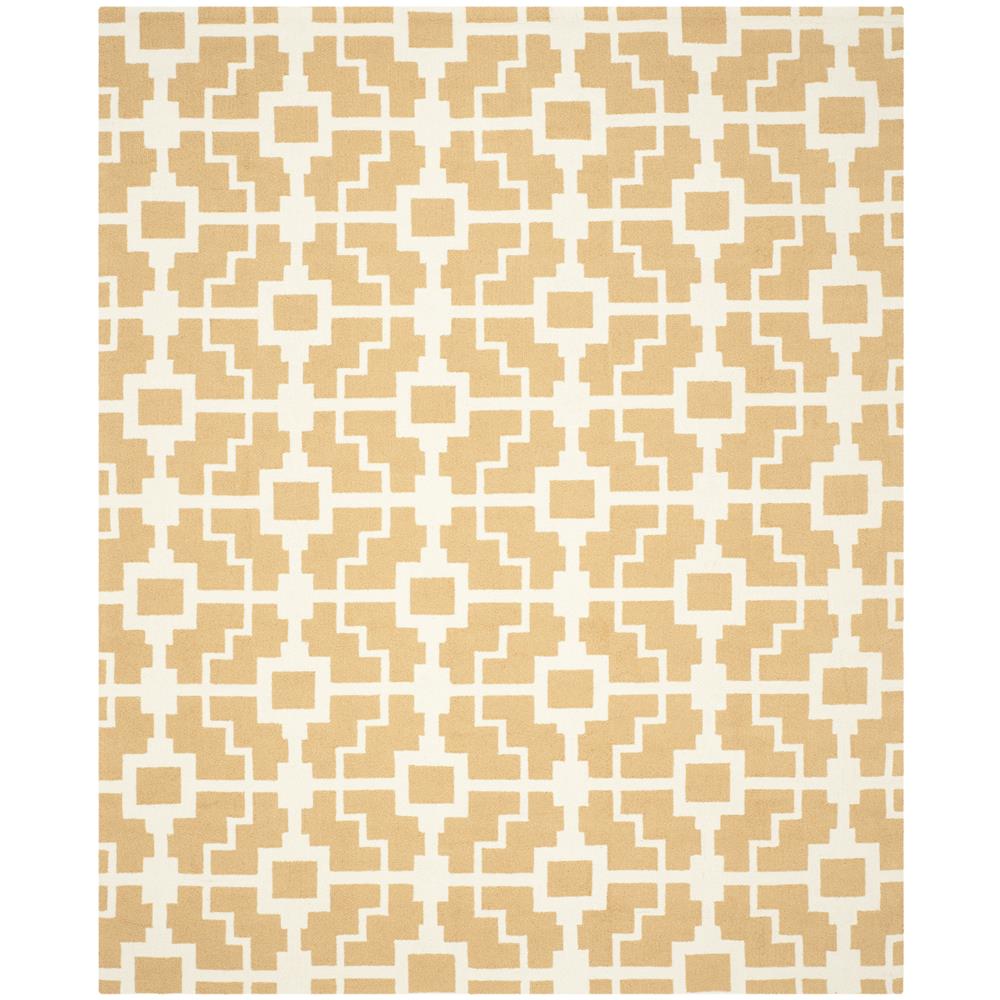 Safavieh FRS245D-5 FOUR SEASONS Indoor/Outdoor in GOLD / IVORY