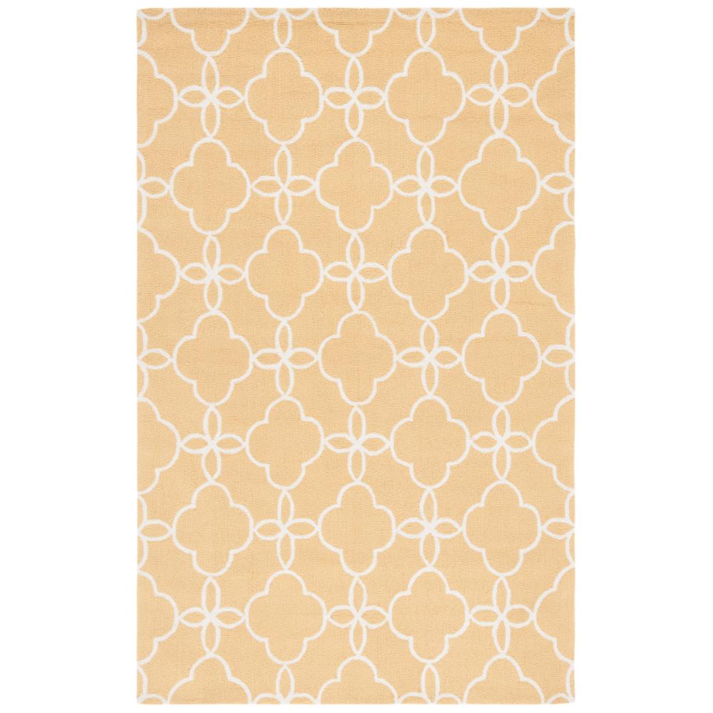 Safavieh FRS246D-5 FOUR SEASONS Indoor/Outdoor in GOLD / IVORY