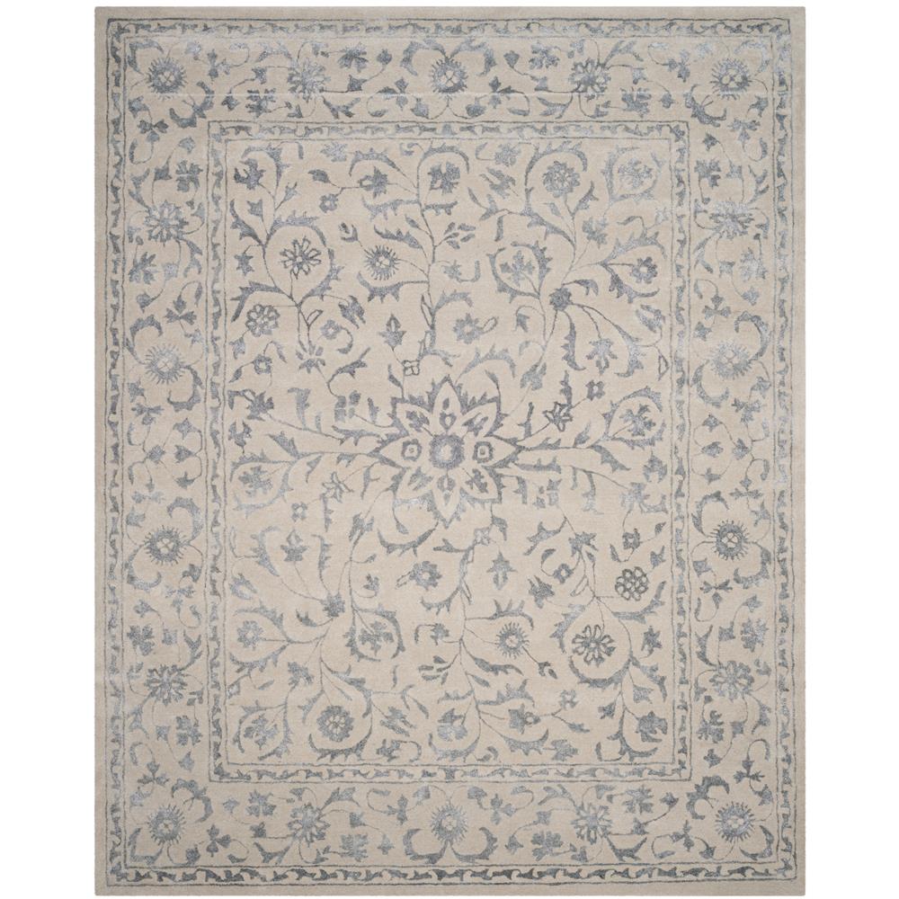 Safavieh GLM515A Glamour Area Rug in Silver / Ivory