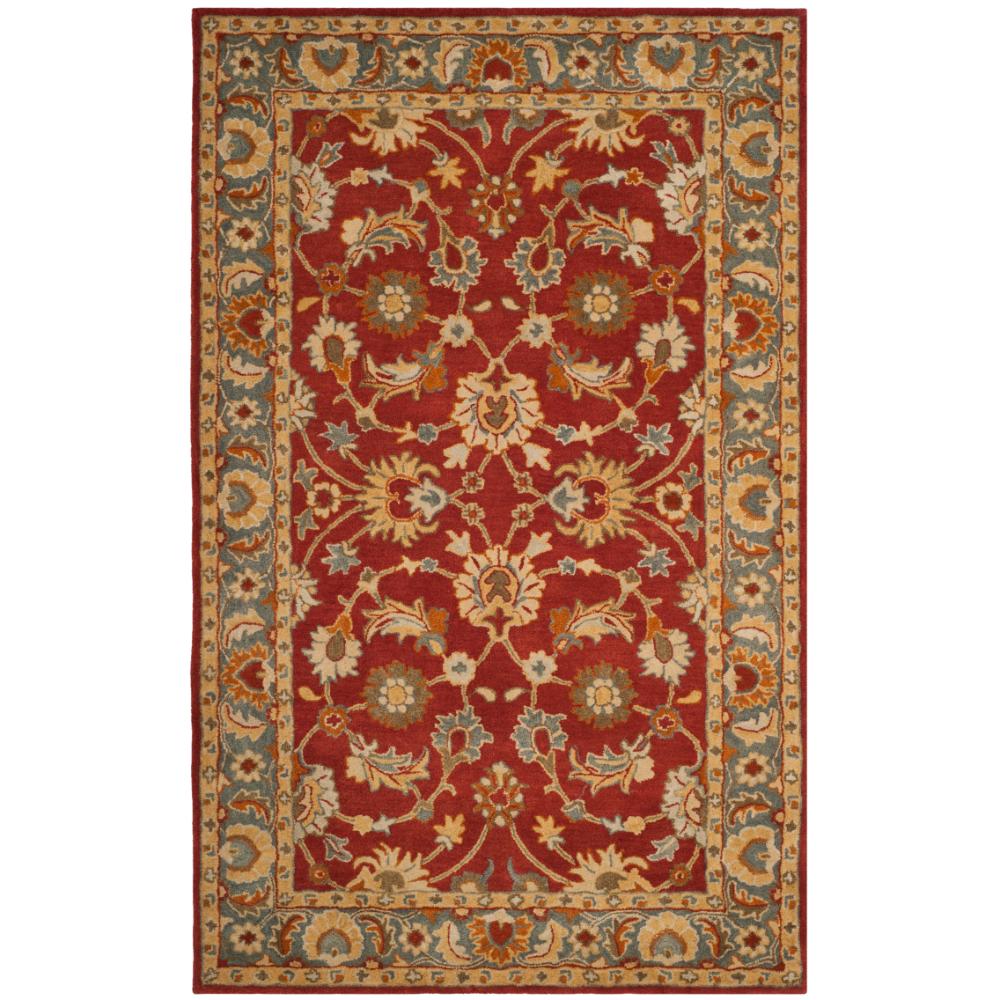 Safavieh HG403A Heritage Area Rug in Red / Blue