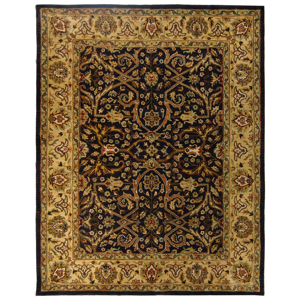 Safavieh HG644A-8 Heritage Area Rug in CHARCOAL / BEIGE
