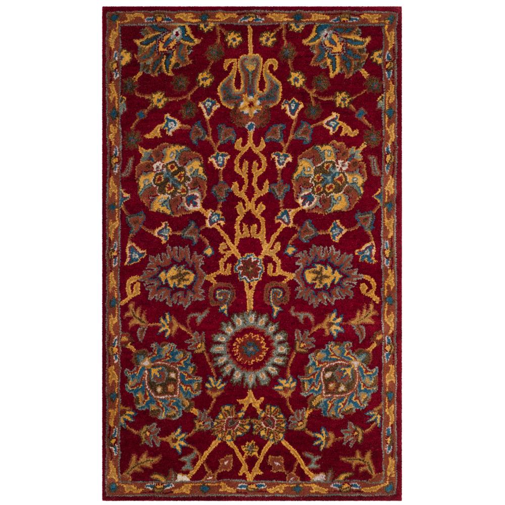 Safavieh HG655A Heritage Area Rug in Red