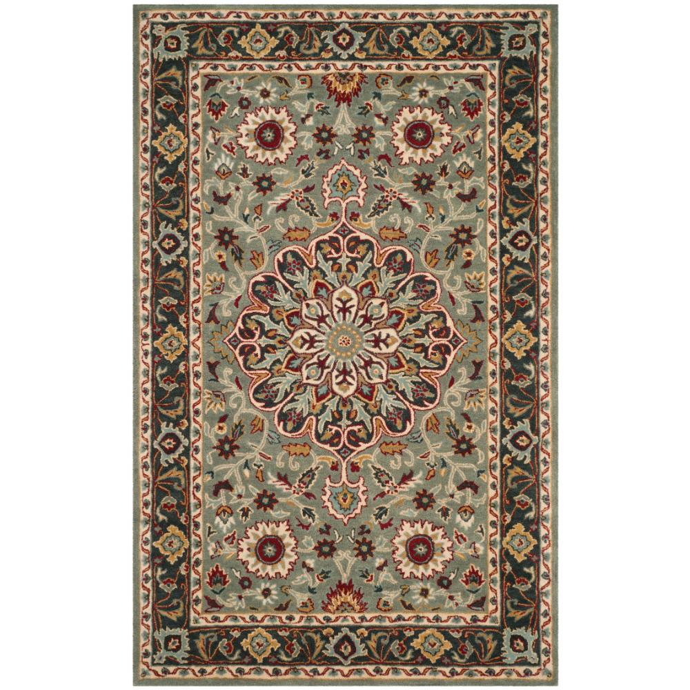 Safavieh HG736A Heritage Area Rug in Grey / Charcoal