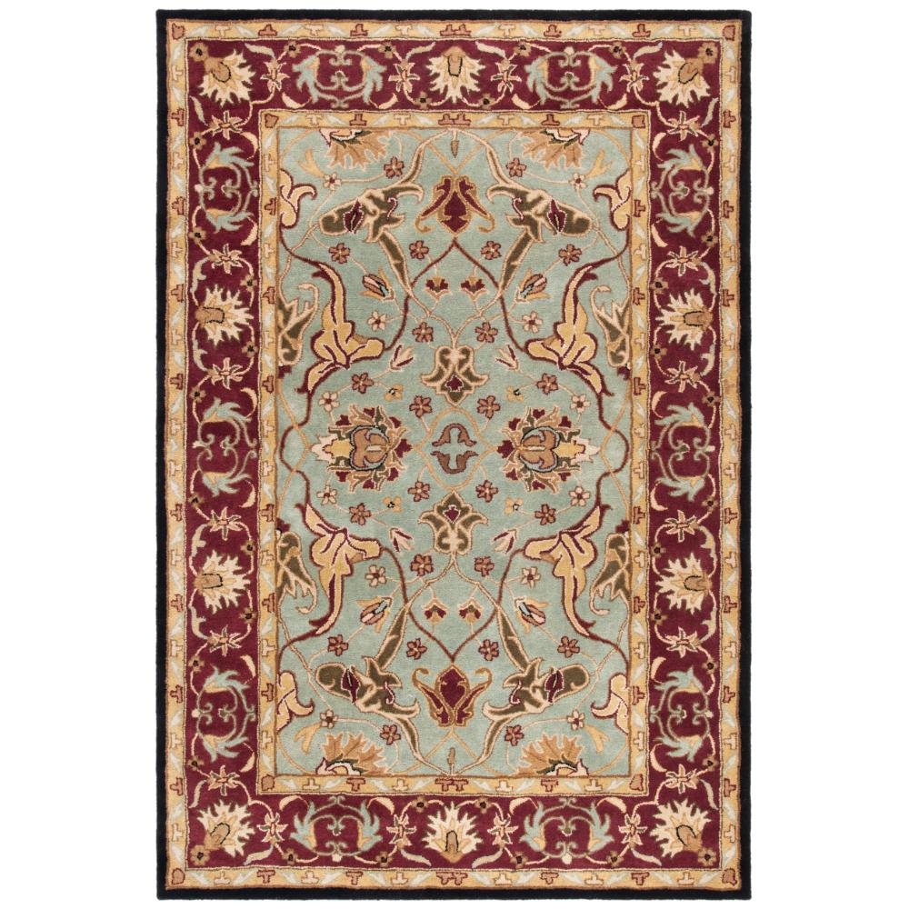 Safavieh HG794A-8 Heritage Area Rug in LIGHT BLUE / RED