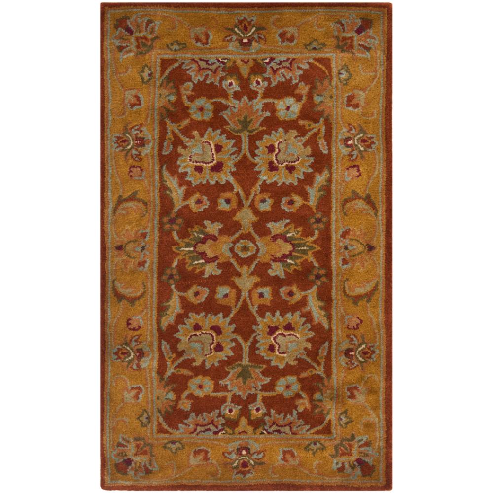 Safavieh HG820A-24 Heritage Area Rug in Red / Natural