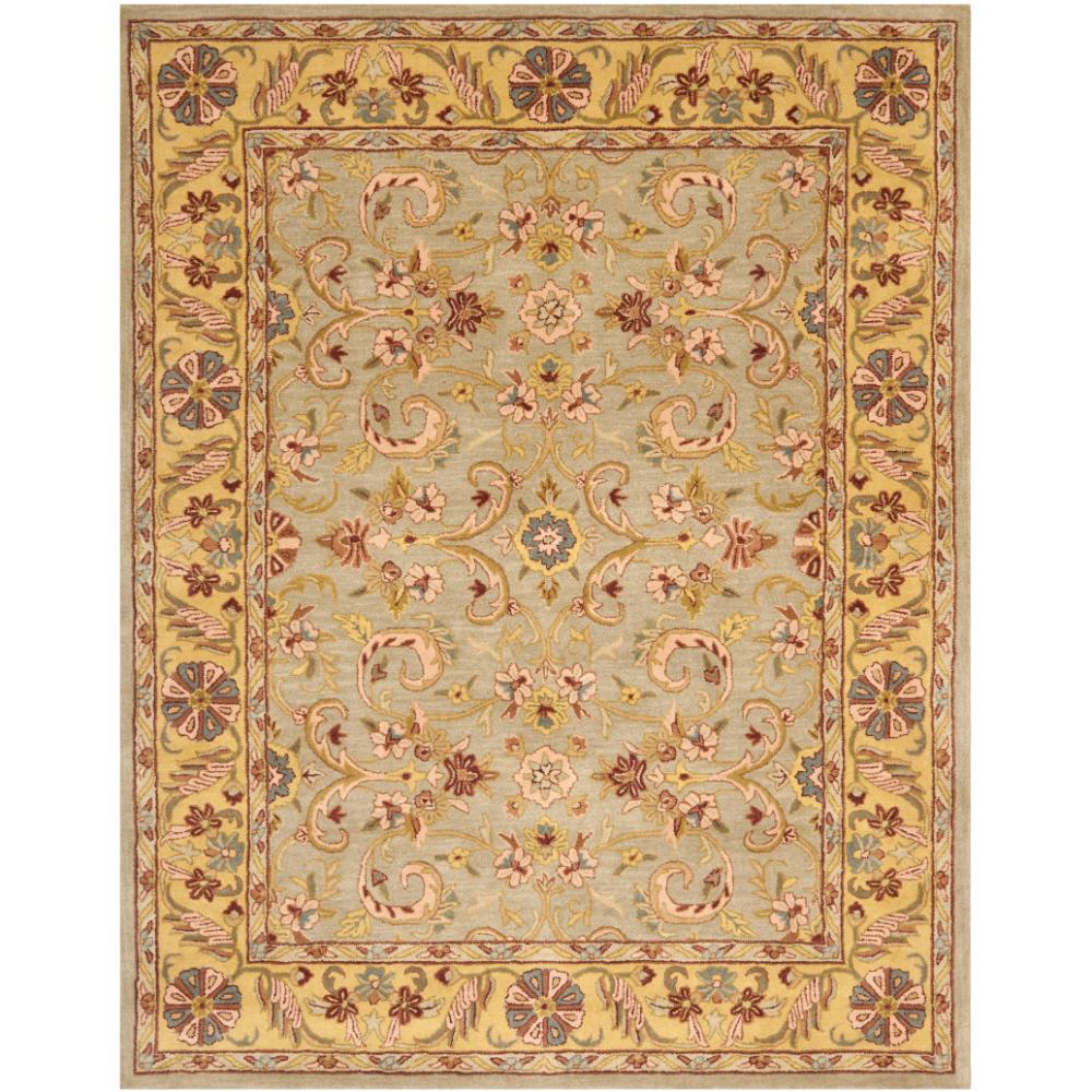 Safavieh HG924A Heritage Area Rug in Grey / Gold