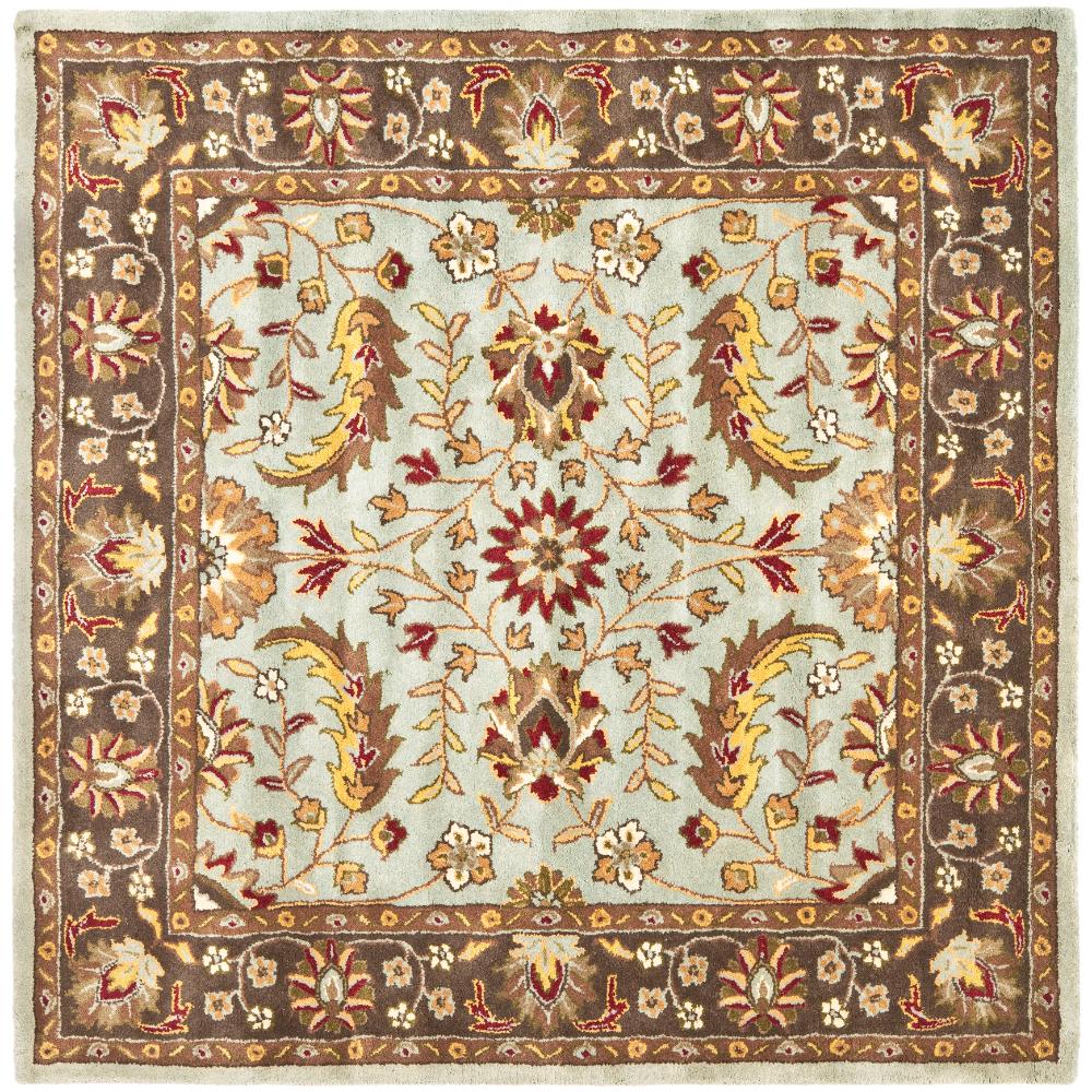 Safavieh HG962A-6SQ Heritage Area Rug in BLUE / BROWN